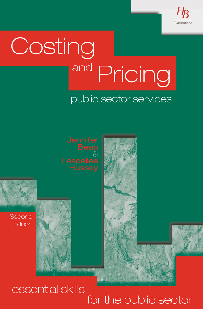 Costing and Pricing Public Sector Services 2nd Edition Ebook