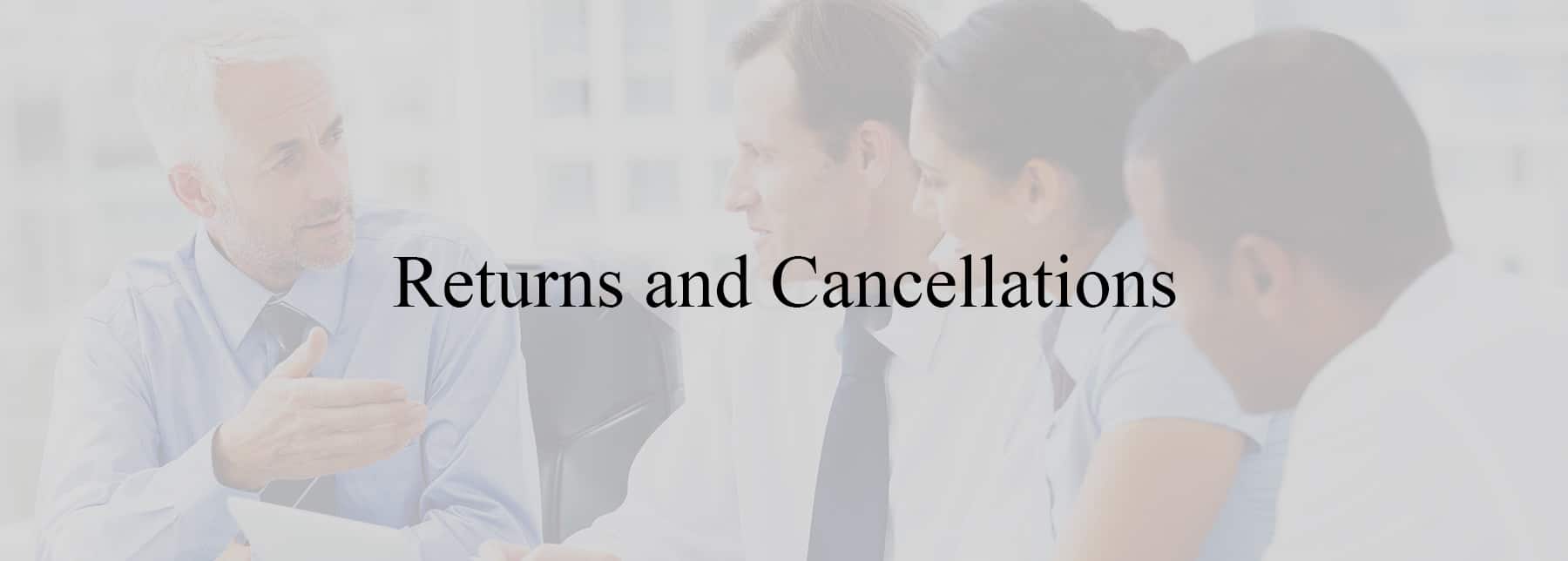 returns and cancellations policy 1
